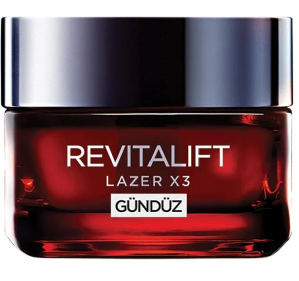 L’Oréal Paris Revitalift Lazer X3 Yoğun Yaşlanma Karşıtı Gündüz Bakım Kremi 50 ml - 3