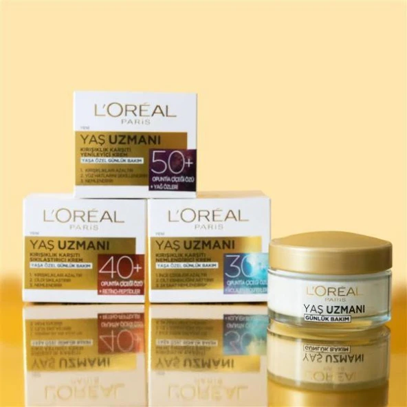 L’Oréal Paris Yaş Uzmanı 50+ Kırışıklık Karşıtı Yenileyici Krem 50 ml - 7
