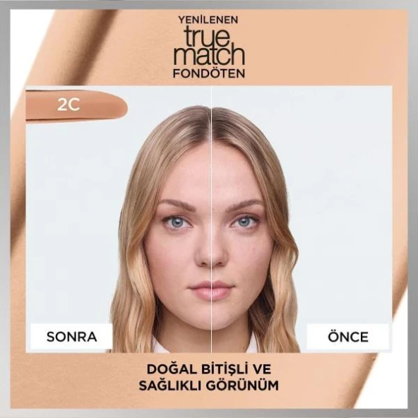 L’Oréal Paris True Match 2.R/2.C Vanille Rose Fondöten 30ml - 7