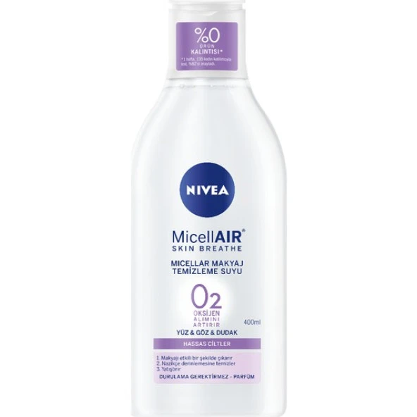 Nivea BB Clean Hassas Ciltler Temizleme Suyu 400ml