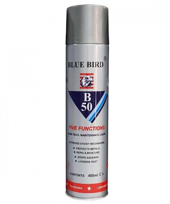 Blue Bird Silikon Yağlayıcı Sprey B-50 - 1