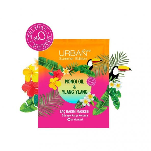 Urban Care Monoi Oil & Ylang Ylang Saç Bakım Maskesi 50 ml - 3