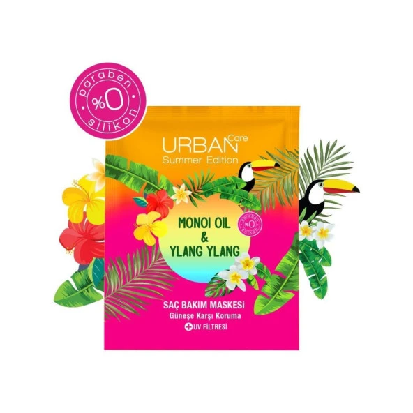 Urban Care Monoi Oil & Ylang Ylang Saç Bakım Maskesi 50 ml - 4