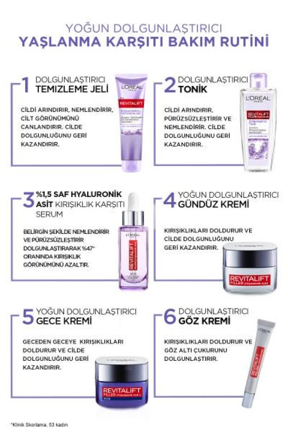 L'Oréal Paris Revitalift Dolgunlaştırıcı Temizleme Jeli 150 ml - 6