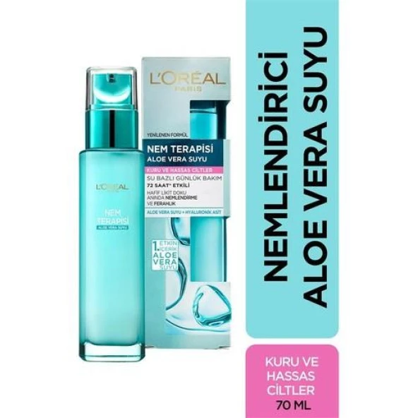 L’Oréal Paris Nem Terapisi Aloe Vera Suyu Kuru ve Hassas Ciltler için 70 ml - 2