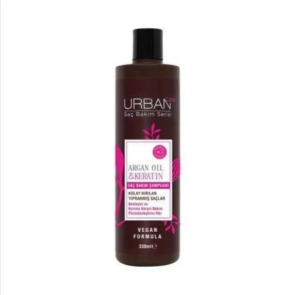 Urban Care Argan Yağı&Keratin Şampuan 330 ml