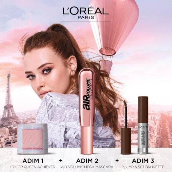 L’Oréal Paris Air Volume Mega Hacim Veren Maskara - Siyah - 7