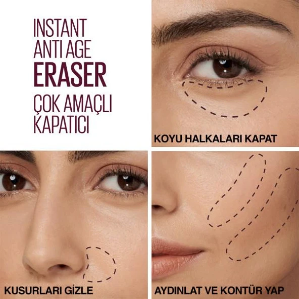 Maybelline New York Instant Anti Age Eraser Kapatıcı - 07 Sand - 4