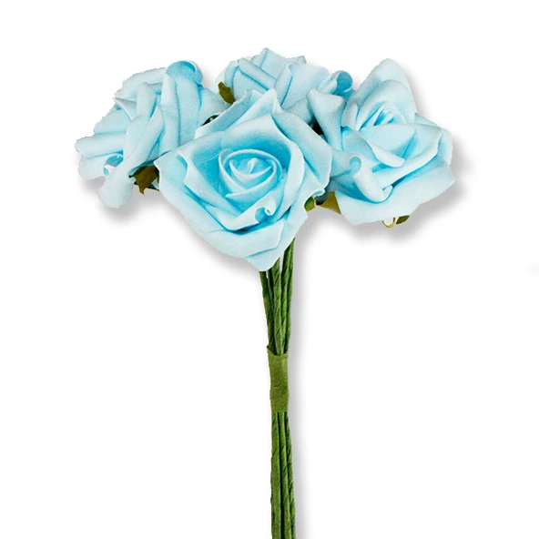 5 Demet (30 Adet) Lateks 5,5cm Büyük Gül - Resim 10