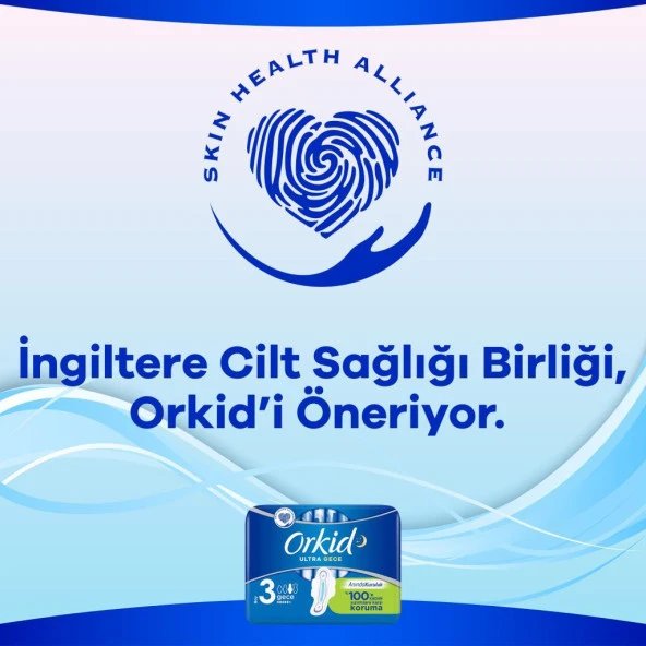Orkid Ultra Gece 3 Boy Hijyenik Ped 6'lı - 5