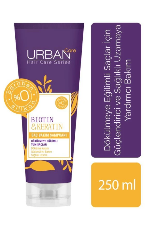 Urban Care Biotin & Keratin Saç Bakım Şampuanı 250 ml - 2