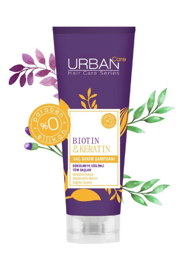 Urban Care Biotin & Keratin Saç Bakım Şampuanı 250 ml - 3
