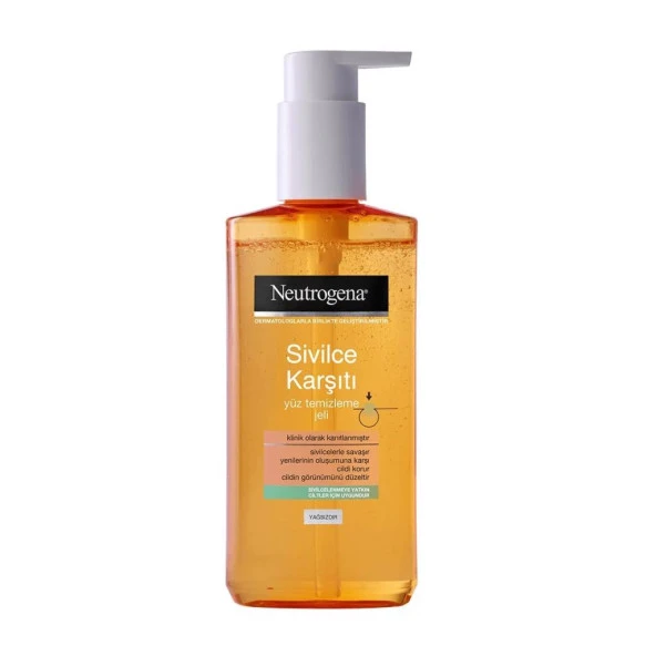 Neutrogena Sivilce Karşıtı Yüz Temizleme Jeli 200 ml
