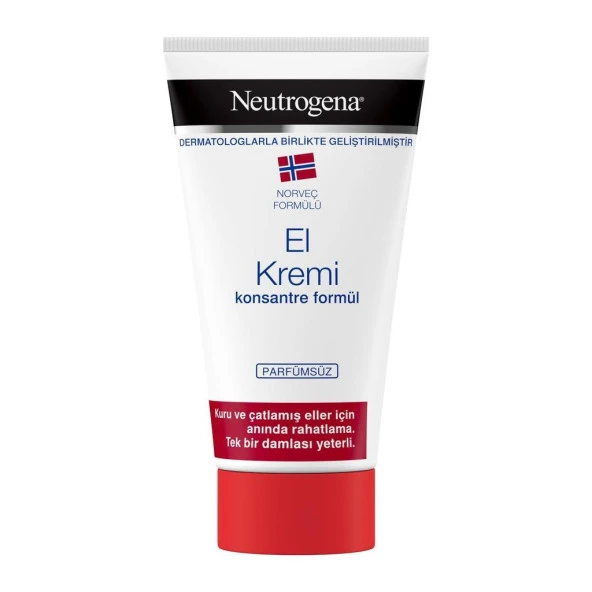 Neutrogena Parfümsüz El Kremi 75 ml