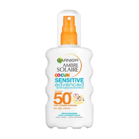 Garnier Ambre Solaire Sensitive Advanced Spf 50+ Çocuk Sprey 200 ml
