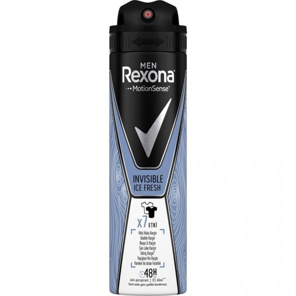 Rexona Men Invisible Ice Fresh Erkek Deodorant 150 ml