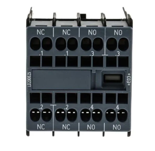 Siemens, 2NO+2NC Yardımcı Kontak Bloğu,3RH2911-2HA22