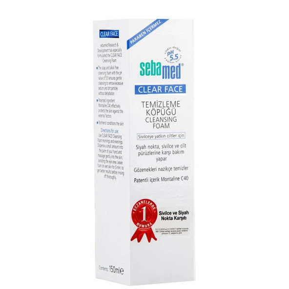 Sebamed Clear Face Yüz Temizleme Köpüğü 150 ml - 4