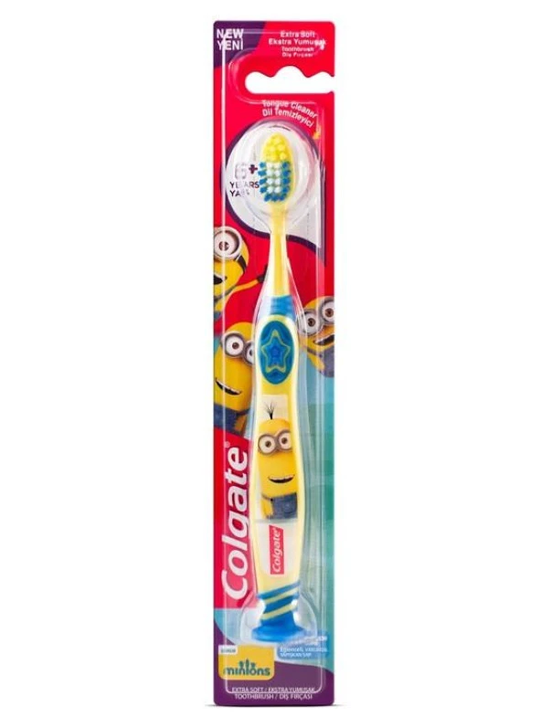 Colgate Minions 6+ Yaş Çocuk Diş Fırçası - Ekstra Yumuşak