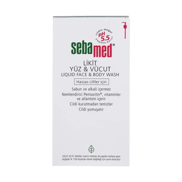 Sebamed Likit Yüz ve Vücut Temizleyici Jel 1000 ml - 4