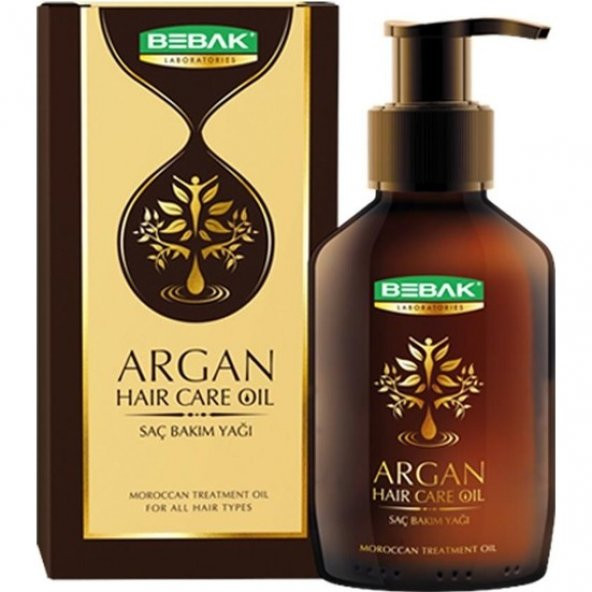 Bebak Saç Bakım Argan Yagı 100 ml