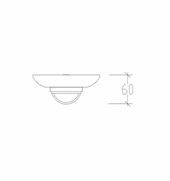 Tema Banyo Solo Katı Sabunluk Krom Paslanmaz 71403 - 2