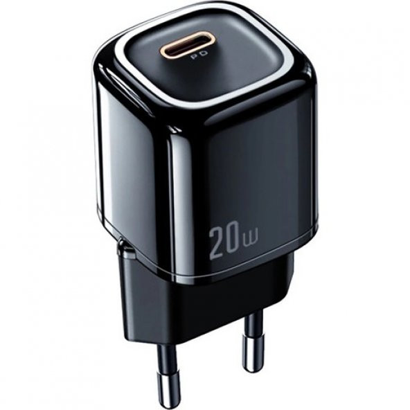 Mcdodo Ch-8291 20W Mini Pd Type-C Girişli Şarj Adaptörü-Siyah