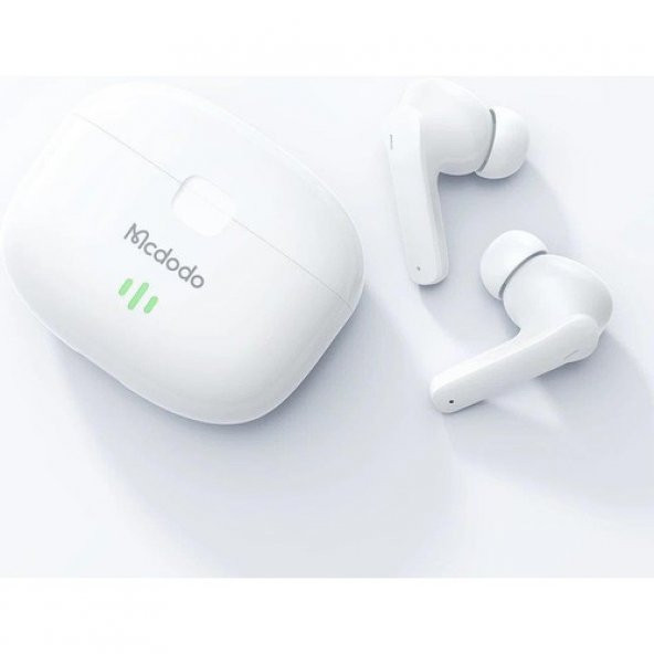 Mcdodo HP-2780 Tws Bluetooth 5.1 Bağlantılı Kulakiçi Kulaklık-Beyaz - 2
