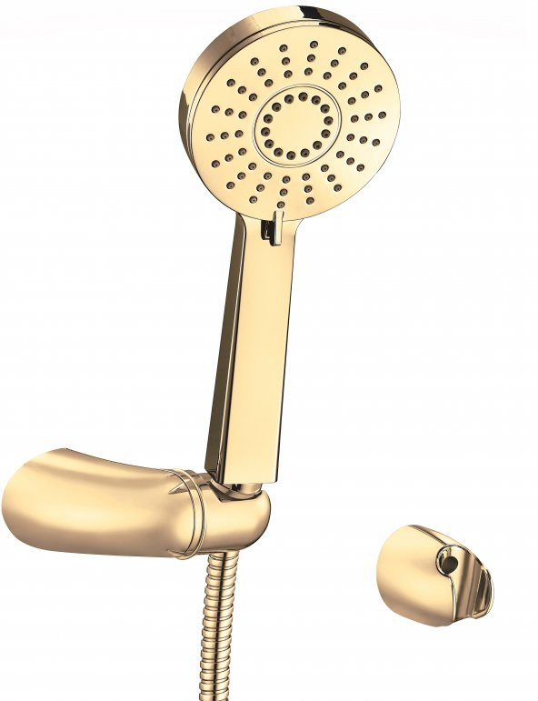 ECA Fırat Gold Mafsallı Duş Seti Banyo Üst Takımı Altın Renkli 102817319