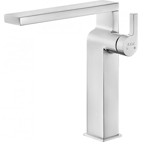 ECA İcon Yüksek Tip Lavabo Bataryası Krom 102188044H 20 Yıl Garantili E.C.A.