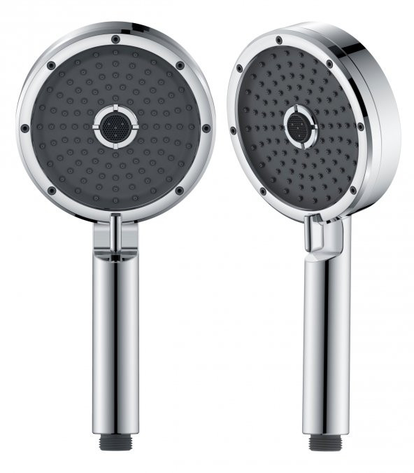 T-MAY Kağan Yuvarlak El Duş Seti Başlığı 3Fonksiyonlu - Resim 6