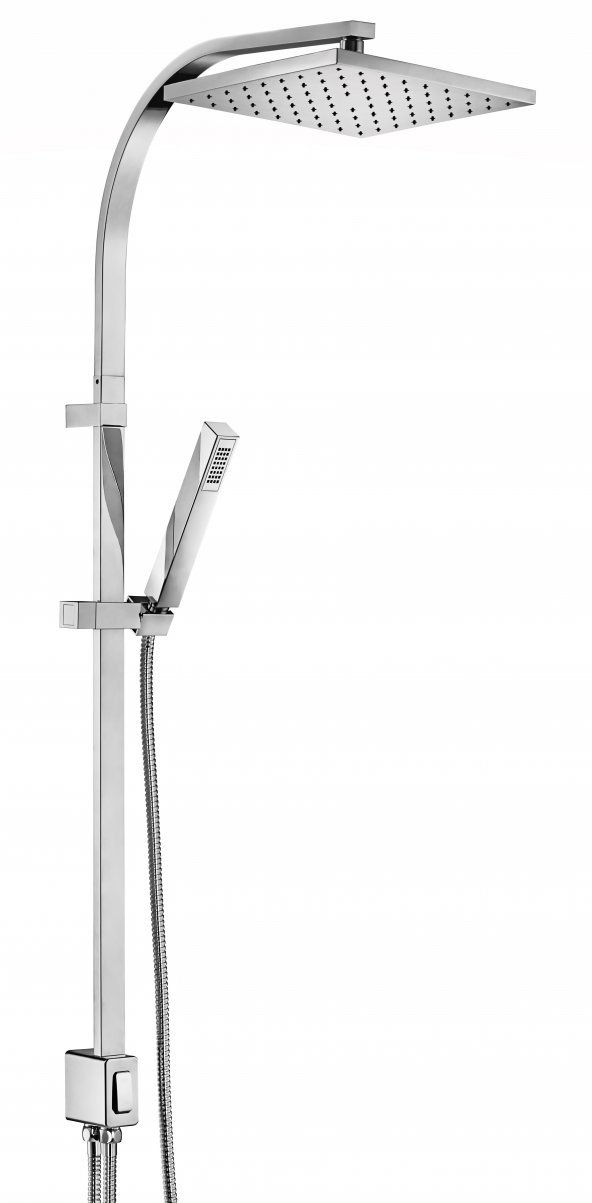 Eca Tiera Kolonlu Banyo Tepe Duş Sistemi Kare Takım 102158012 E.c.a. ürün görseli