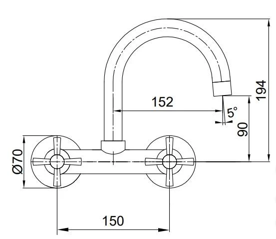 ECA Quadrille Aplike Mutfak Eviye Bataryası 102107087 - 11