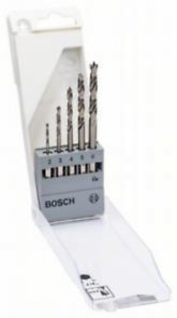 BOSCH HEX Şaftlı Ahşap Matkap Ucu 5´li Set 2.608.595.525