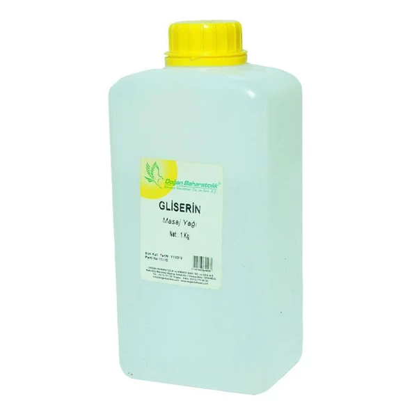 Doğan Baharatçılık Gliserin Masaj Yağı 1Kg Doğal Saf Kiloluk - 5
