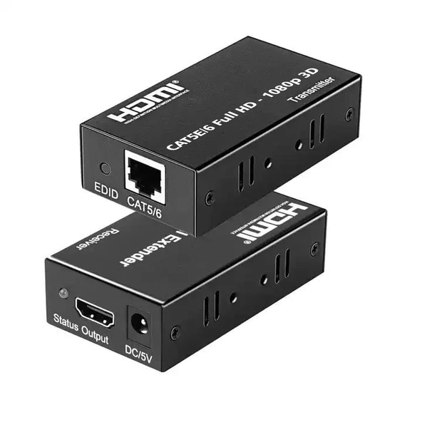 HYTECH HY-HDEX60 HDMI CAT6 60 METRE UZATICI EXTENDER