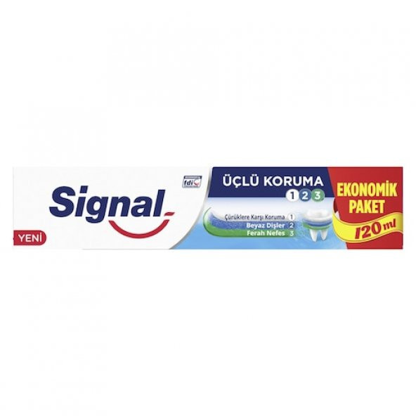 Signal Üçlü Koruma Diş Macunu 120 ML