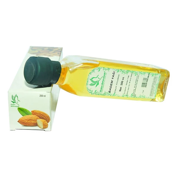 Doğan Baharatçılık Badem Yağı 250 cc ml Doğal Cam Şişe - 4