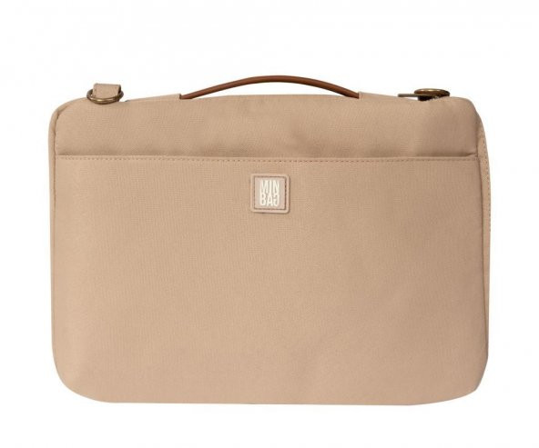 Minbag Micheal 15" Laptop Çantası Krem - 1