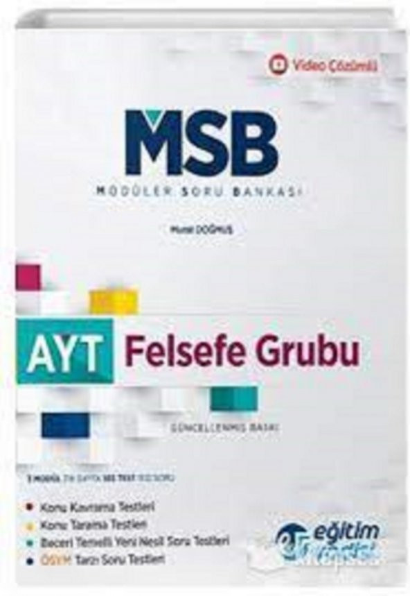 Eğitim Vadisiayt Modüler Felsefe Soru Bankası