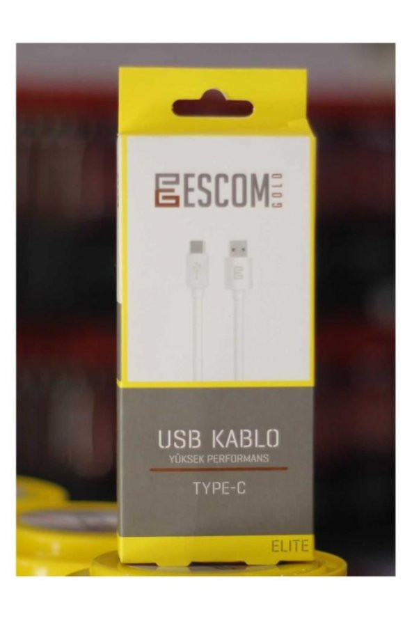 Escom Type-C Usb Kablo