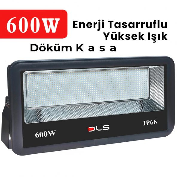 600W Led Projektör Park Bahçe Çevre Site Bina Tabela Dış Mekan Led Lamba