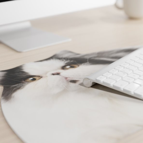 Mustard Fat Cat Mousepad - 3