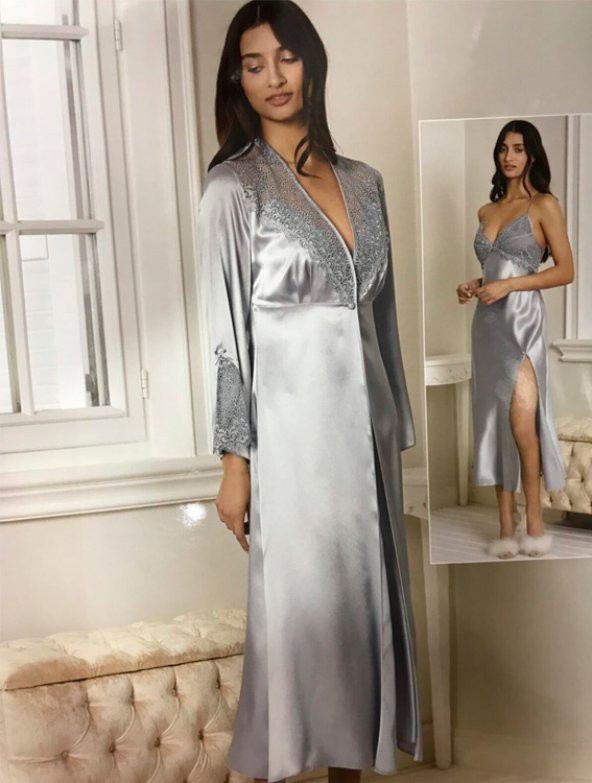 Pierre Cardin Bayan 6 lı Saten Gelin Çeyiz Seti 6425 - 8
