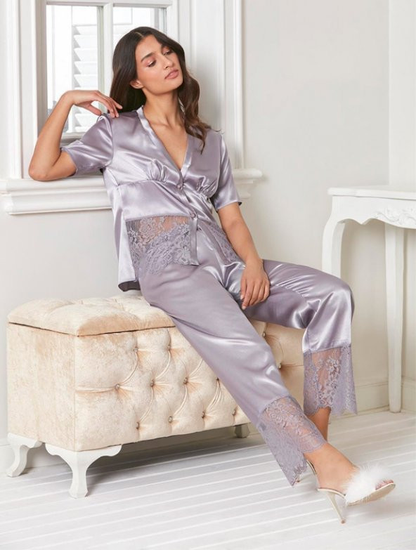 Pierre Cardin Bayan 6lı Saten Gelin Çeyiz Seti 6015 - 5