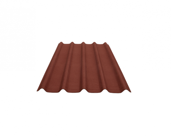 5 Adet Onduline Zigana Levha 2000X890X3,5mm Kırmızı