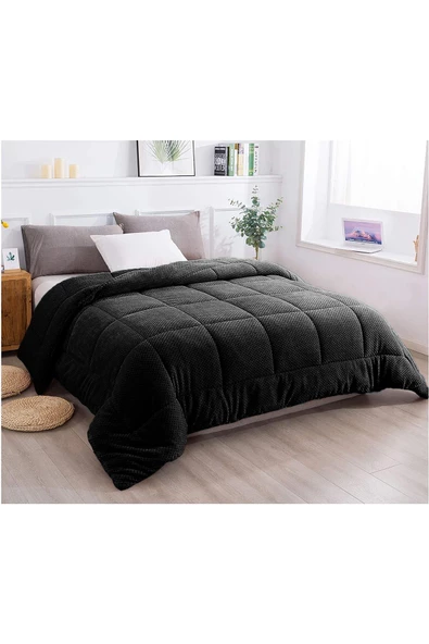 Ultra Yumuşak Çift Taraflı Wellsoft Peluş Yorgan Çift Kişilik (Battaniye / Nevresim) 200x220 cm - 6