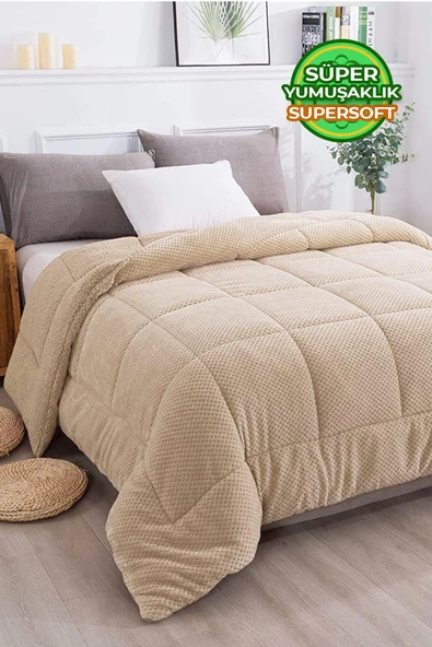 Ultra Yumuşak Çift Taraflı Wellsoft Peluş Yorgan Çift Kişilik (Battaniye / Nevresim) 200x220 cm - 7