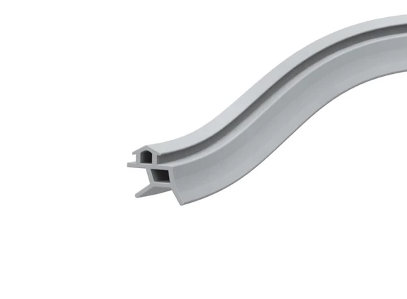 Contacall UK03 Çelik Kapı Fitili Contası Gri 6 Metre - Resim 2