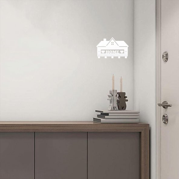 Metal Anahtarlık Askısı Model 2 BEYAZ - 6